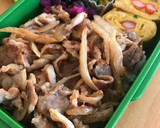 お弁当用☆豚コマの甘くない生姜焼き作り方11写真