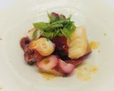 糸島うめ液茶漬け　タコの梅肉和え作り方4写真