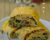 お弁当にも☆豚そぼろ入りごちそう卵焼き作り方7写真