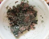 スピルリナチャプチェとスピチーズきのこ作り方3写真