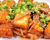 やみつき！新生姜たっぷり厚揚げの甘辛焼き作り方5写真