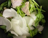 味噌ミルクシチュー！ヘルシー、節約！作り方1写真