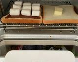 チョコレートスプレッドでスモア風トースト作り方3写真