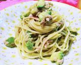 アボガドとツナの冷製パスタ作り方5写真