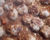 ミートボールのチーズカレー煮込み作り方3写真
