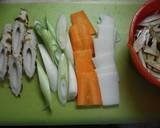 温かお鍋☆ゆず鶏だんごと豚シャブで♪作り方1写真