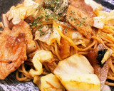 簡単！よしやすジンタレ焼きそば作り方6写真