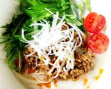 鶏ひき肉の卵とじうどん作り方7写真