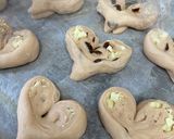 ふわふわハート白パン♡作り方26写真