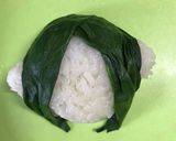 キャラ弁＊小松菜でおだんご頭の女の子作り方2写真