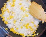 レストランの焼肉ピラフ作り方5写真