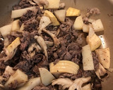 意外なおいしさ！筍と牛肉の和風グラタン作り方3写真