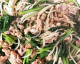 時短♪豚肉と小松菜ともやしの味噌野菜炒め作り方8写真