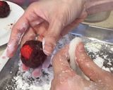 私の完璧な大福の包み方作り方7写真