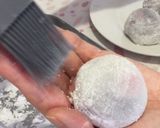 私の完璧な大福の包み方作り方14写真