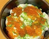 ふんわりメレンゲに乗せていくら丼作り方2写真