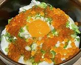 ふんわりメレンゲに乗せていくら丼作り方3写真
