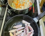 牛・鳥・豚の肉三味ゴールデンカレー作り方7写真