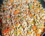 甘口カレールーでキーマカレー作り方3写真
