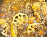 牛・鳥・豚の肉三味ゴールデンカレー作り方13写真