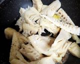タケノコの穂先のハーブバター焼き作り方3写真