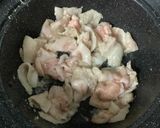 新玉ねぎと豚バラ肉と大根の甘酢煮♪作り方4写真