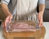 夏野菜と鶏むね肉のパワーサラダうどん作り方1写真