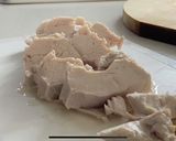 夏野菜と鶏むね肉のパワーサラダうどん作り方2写真