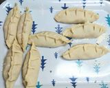 (逆発想)ミニピザ生地でジャンボ餃子作り方4写真