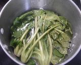 簡単！ピリ辛☆豚小間ほうれん草作り方3写真