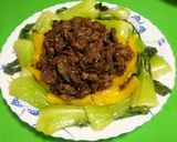蠔油牛肉（牛バラのオイスターソース炒め）作り方16写真