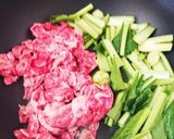 お弁当★和牛と小松菜の焦がしバター炒め作り方4写真