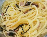 あえるだけ♪塩辛パスタ作り方2写真