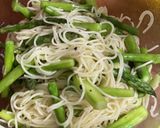 シンプル、アスパラ、パスタ作り方5写真