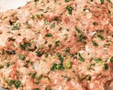 ニラとカニカマ入りシューマイ 焼売作り方3写真