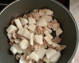 豚バラ大根のカレー煮作り方3写真