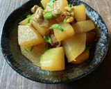豚バラ大根のカレー煮作り方6写真