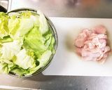 レタス大量消費！タレが決め手☆レタス鍋作り方1写真
