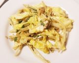 餃子の皮中身+@で野菜炒め♡作り方6写真