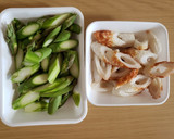 アスパラとちくわのゆかりチーズ焼き作り方1写真