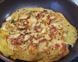 赤ワインに合う料理スパニッシュオムレツ作り方7写真