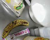 ワンボウル♪離乳食ふわふわバナナケーキ作り方1写真
