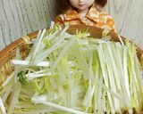 リカちゃん♡水菜と豚肉 金山寺味噌で味変作り方4写真