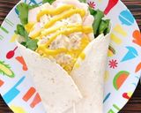 スモークチキンタルタルソーストルティーヤ作り方4写真