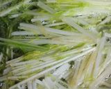 リカちゃん♡水菜と豚肉 金山寺味噌で味変作り方5写真
