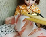 リカちゃん♡水菜と豚肉 金山寺味噌で味変作り方7写真