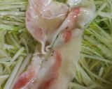 リカちゃん♡水菜と豚肉 金山寺味噌で味変作り方10写真
