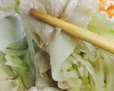 リカちゃん♡水菜と豚肉 金山寺味噌で味変作り方17写真