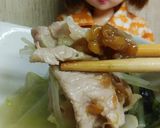 リカちゃん♡水菜と豚肉 金山寺味噌で味変作り方25写真