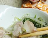 リカちゃん♡水菜と豚肉 金山寺味噌で味変作り方29写真
